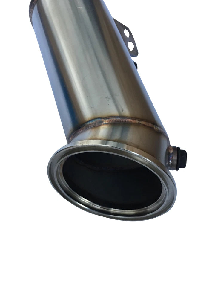 EXHAUST DOWNPIPE FOR BMW 140i 240i M140i 440i STAINLESS STEEL 4" TURBO EXHAUST