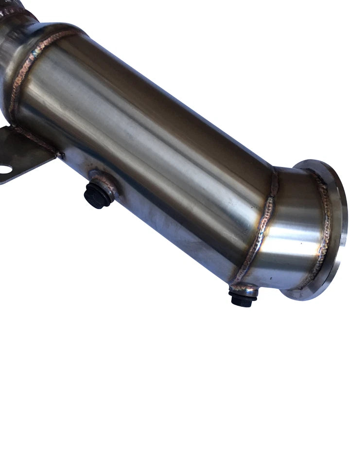 EXHAUST DOWNPIPE FOR BMW 140i 240i M140i 440i STAINLESS STEEL 4" TURBO EXHAUST