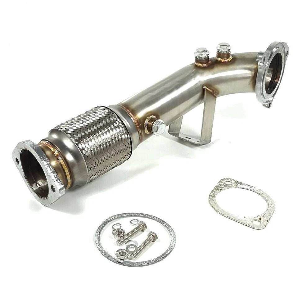 3" STAINLESS EXHAUST TURBO DOWNPIPE FOR FORD FIESTA ST 180 ST180 ECOBOOST PIPE