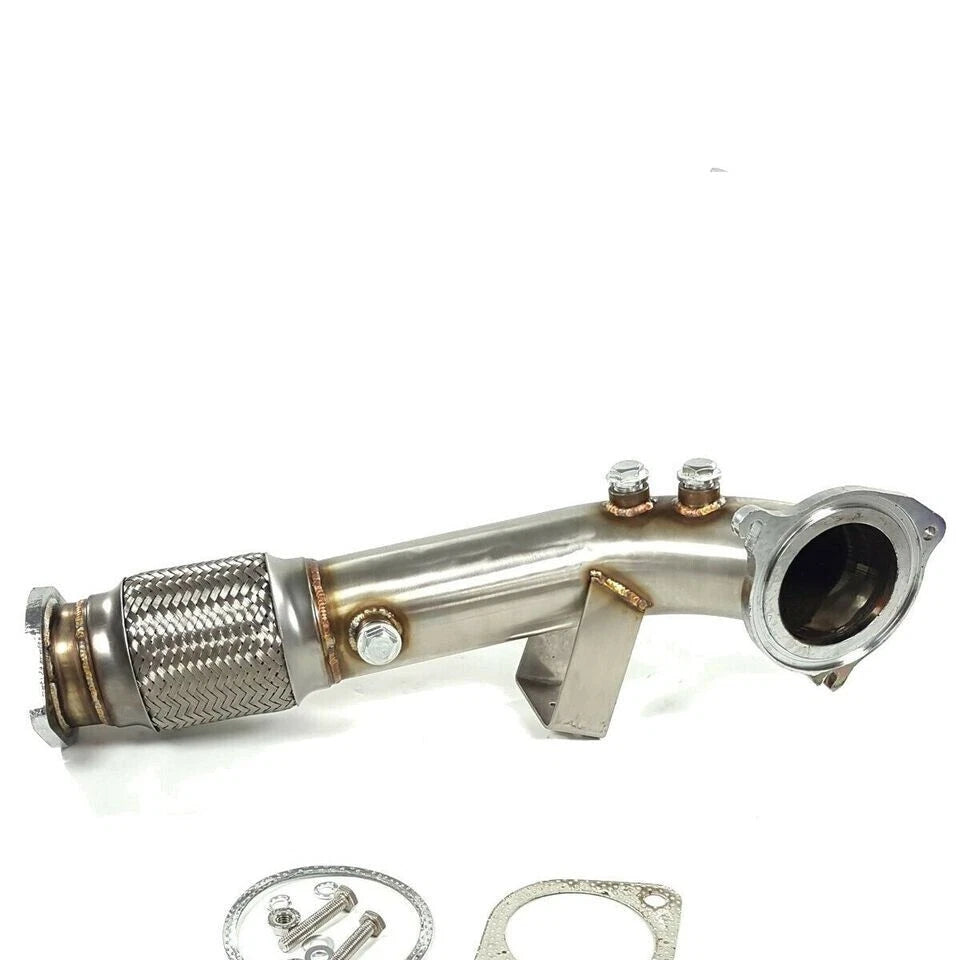 3" STAINLESS EXHAUST TURBO DOWNPIPE FOR FORD FIESTA ST 180 ST180 ECOBOOST PIPE