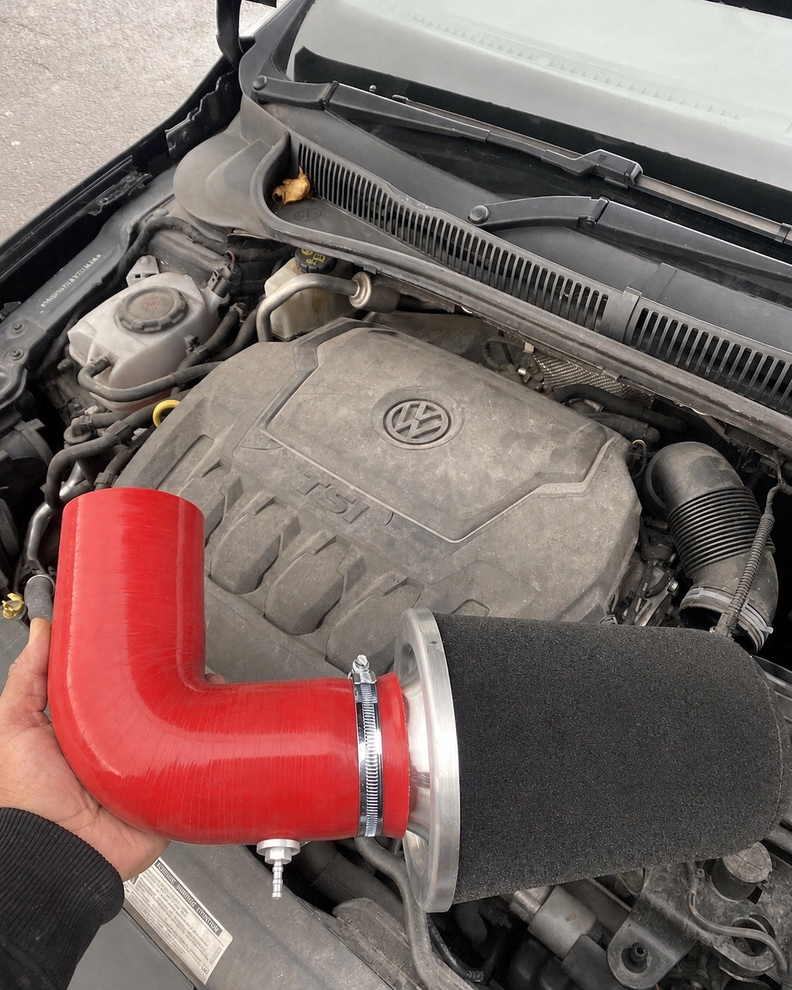 VW Polo GTI AW 2.0 TSI Intake | 2018–2023 (Silicone)