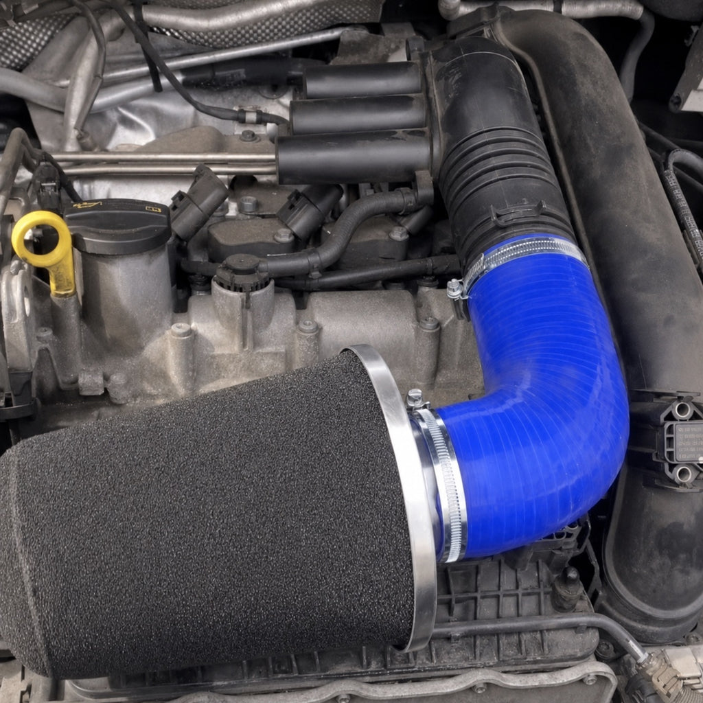1.2 & 1.4 TSI / tfsi EA211 Cold Air intake / Induction Kit | VW · SEAT · Audi · Skoda (MK7 Golf / POLO / MK3 Leon / IBIZA / FABIA / A3) (Silicone) )