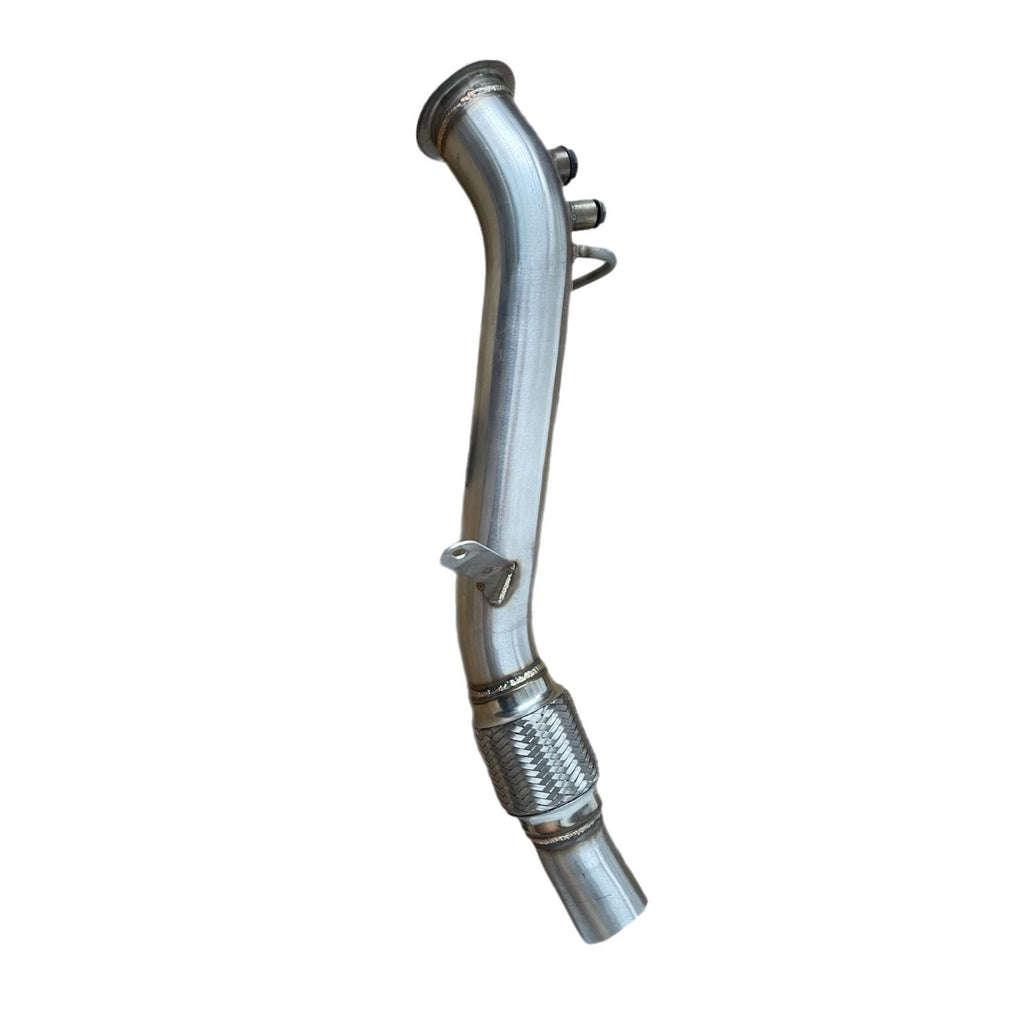 TURBO EXHAUST DOWNPIPE DPF PIPE STAINLESS STEEL FITS BMW E87 E88 116D 118D 120D