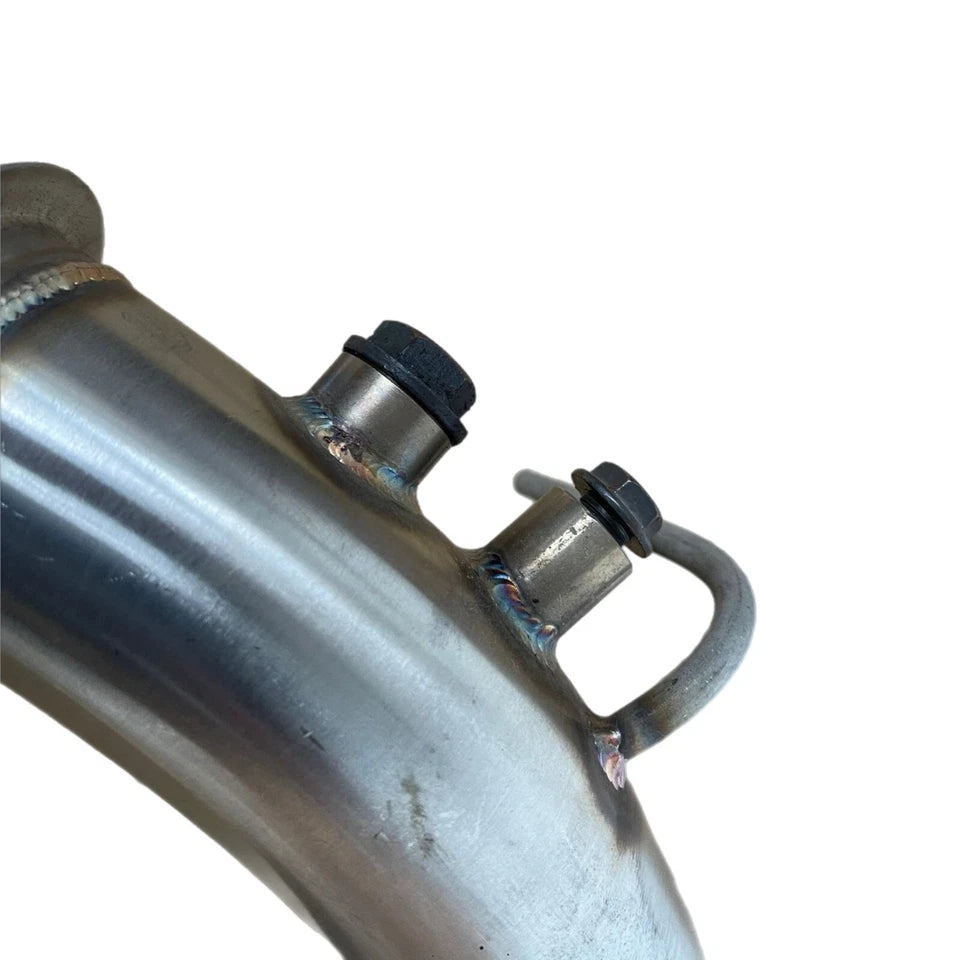 TURBO EXHAUST DOWNPIPE DPF PIPE STAINLESS STEEL FITS BMW E87 E88 116D 118D 120D