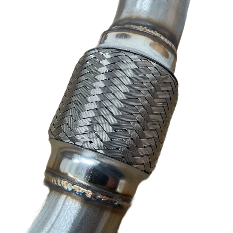 TURBO EXHAUST DOWNPIPE DPF PIPE STAINLESS STEEL FITS BMW E87 E88 116D 118D 120D