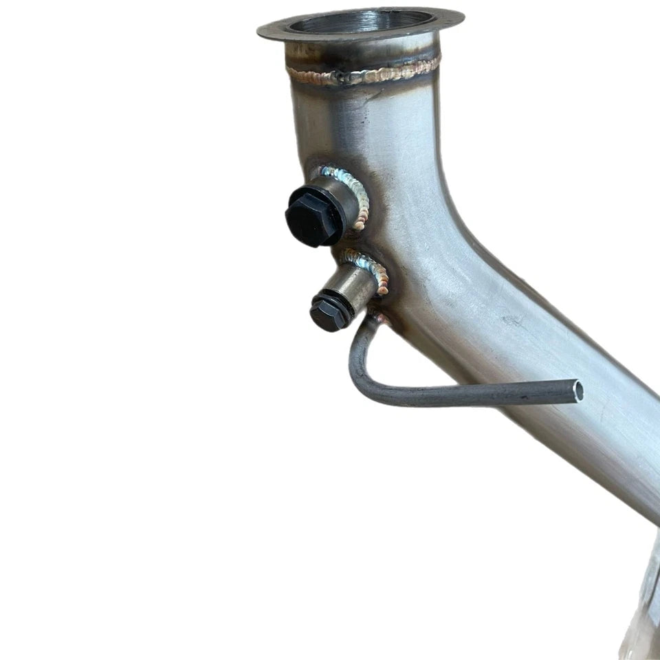 TURBO EXHAUST DOWNPIPE DPF PIPE STAINLESS STEEL FITS BMW E87 E88 116D 118D 120D